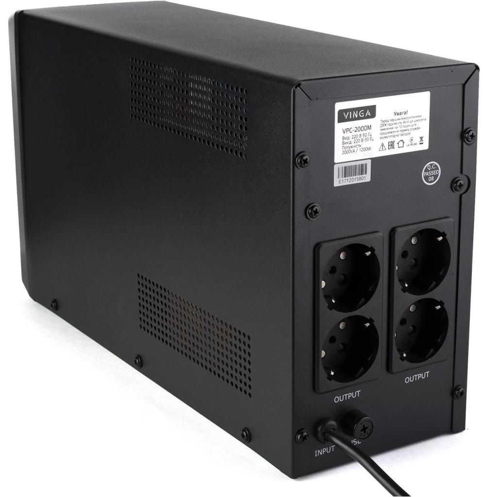 Джерело безперебійного живлення LCD 1500VA metal case (VPC-1500M) Diawest