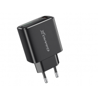 Зарядний пристрій Grand-X Quick Charge QС3.0 3.6V-6.5V 3A, 6.5V-9V 2A, 9V-12V 1.5A USB (CH-550B) Diawest