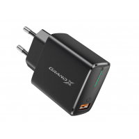 Зарядний пристрій Grand-X Quick Charge QС3.0 3.6V-6.5V 3A, 6.5V-9V 2A, 9V-12V 1.5A USB (CH-550B) Diawest