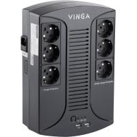 Джерело безперебійного живлення 600VA-PU,  2USB*5V /1A (VPP-600U) Diawest