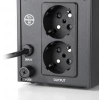 Источник бесперебойного питания Vinga LCD 600VA metal case (VPC-600M) Diawest