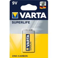 Батарейка Varta Крона 6F22 Superlife Zinc-Carbon * 1 (02022101411) Diawest