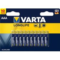 Батарейка Varta AAA Longlife Alkaline * 10 (04103101461) Diawest