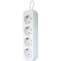 Мережевий подовжувач Defender E430 3.0 m 4 роз white (99226) Diawest