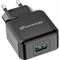 Зарядний пристрій Grand-X 1*USB, 2,1A, Black, + cable USB -> Lightning, Cu, 2.1А, 1m (CH03LTB) Diawest