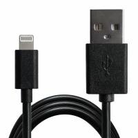 Зарядний пристрій Grand-X 1*USB, 2,1A, Black, + cable USB -> Lightning, Cu, 2.1А, 1m (CH03LTB) Diawest