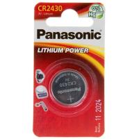 Батарейка Panasonic CR 2430 * 1 LITHIUM (CR-2430EL/1B) Diawest