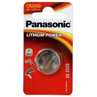 Батарейка Panasonic CR 2450 * 1 LITHIUM (CR-2450EL/1B) Diawest