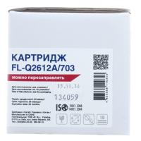 Картридж FREE Label HP LJ Q2612A/CANON 703 (FL-Q2612A/703) Diawest