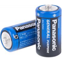 Батарейка PANASONIC C (R14) GENERAL PURPOSE TRAY ZINK-CARBON * 2 (R14BER/2P) Diawest