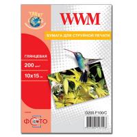 Бумага для принтера/копира WWM 10x15 (G200.F5/C) Diawest