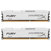 Модуль пам'яті Kingston DDR3 16Gb (2x8GB) 1600 MHz HyperX Fury White (HX316C10FWK2/16) Diawest