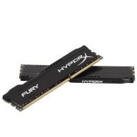 Модуль пам'яті Kingston DDR3 8Gb (2x4GB) 1600 MHz HyperX Fury Black (HX316C10FBK2/8) Diawest