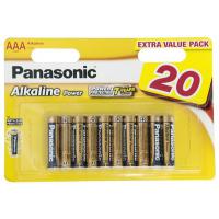 Батарейка PANASONIC AAA LR03 Alkaline Power * 20 (LR03REB/20BW) Diawest