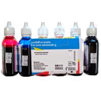 Чернила Barva EPSON L800/L810/L850/L1800 (T673) B/C/M/Y/LC/LM 6х (L800-090-MP) Diawest