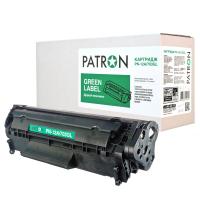 Картридж Patron HP LJ Q2612A/CANON 703 GREEN Label (PN-12A/703GL) Diawest