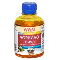 Чернила WWM CANON GI-490 200г Yellow (C49/Y) Diawest