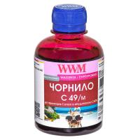 Чернила WWM CANON GI-490 200г Magenta (C49/M) Diawest