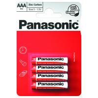 Батарейка PANASONIC AAA R03 RED ZINK * 4 (R03REL/4BP) Diawest