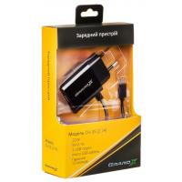 Зарядное устройство Grand-X 5V 2,1A 2USB + micro USB Black (CH-35B) Diawest