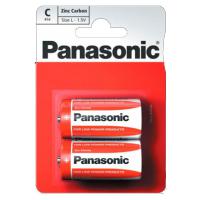 Батарейка Panasonic C R14 RED ZINK * 2 (R14REL/2BPR) Diawest