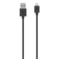 Кабель/переходник Belkin USB 2.0 Lightning charge/sync cable 1.2м, Black (F8J023bt04-BLK) Diawest