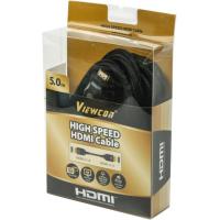 Кабель мультимедійний HDMI to HDMI 5.0m Viewcon (VC-HDMI-165-5m) Diawest