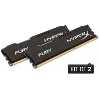 Модуль пам'яті Kingston DDR3 8GB (2x4GB) 1600 MHz LoFury Black (HX316LC10FBK2/8) Diawest