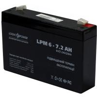 Батарея до ДБЖ LogicPower LPM 6В 7.2 Ач (3859) Diawest