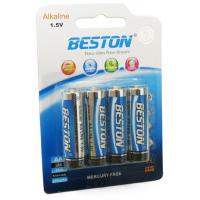 Батарейка BESTON AA 1.5V Alkaline * 4 (AAB1831) Diawest
