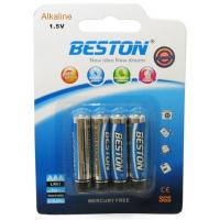 Батарейка BESTON AAA 1.5V Alkaline * 4 (AAB1833) Diawest