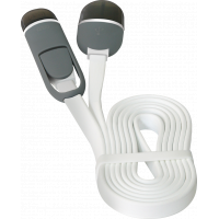 Кабель/перехідник Defender USB10-03BP USB - Micro USB/Lightning, white, 1m (87493) Diawest