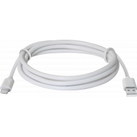 Дата кабель USB 2.0 AM to Lightning 1.0m ACH01-03BH white Defender (87479) Diawest