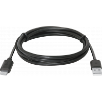 Кабель/перехідник Defender ACH01-03BH USB - Lightning, black, 1m (87478) Diawest