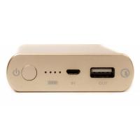 Акумулятор зовнішній PowerPlant Q1S, Quick-Charge 2.0, 10200mAh Gold (DV00PB0005G) Diawest