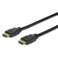 Кабель мультимедийный HDMI to HDMI 10.0m DIGITUS (AK-330107-100-S) Diawest