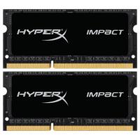 Модуль памяти Kingston SoDIMM DDR3 16GB (2x8GB) 1866 MHz HyperX Impact Bl (HX318LS11IBK2/16) Diawest