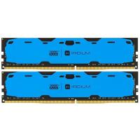 Модуль пам'яті GOODRAM DDR4 16GB (2x8GB) 2400 MHz Iridium Blue (IR-B2400D464L15S/16GDC) Diawest