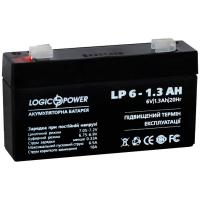 Батарея к ИБП LogicPower LPM 6В 1.3 Ач (4157) Diawest
