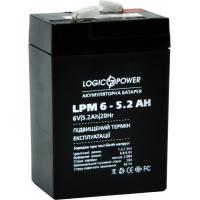 Батарея до ДБЖ LogicPower LPM 6В 5.2 Ач (4158) Diawest