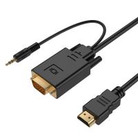 Перехідник HDMI to VGA Cablexpert (A-HDMI-VGA-03-6) Diawest