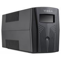 Источник бесперебойного питания Vinga LCD 600VA plastic case with USB+RJ45 (VPC-600PU) Diawest
