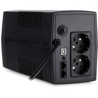 Джерело безперебійного живлення LED 800VA plastic case with USB+RJ45 (VPE-800PU) Diawest