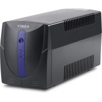 Джерело безперебійного живлення Vinga LED 1200VA plastic case with USB+RJ45 (VPE-1200PU) Diawest