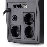 Источник бесперебойного питания Vinga LED 1200VA plastic case with USB+RJ45 (VPE-1200PU) Diawest