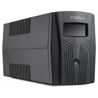 Джерело безперебійного живлення Vinga LCD 1200VA plastic case with USB+RJ45 (VPC-1200PU) Diawest