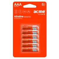 Батарейка Acme AAA Alcaline * 6 (4770070868485) Diawest