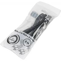 Кабель мультимедийный 2RCA to 2RCA 3.0m Cablexpert (CCA-2R2R-10) Diawest