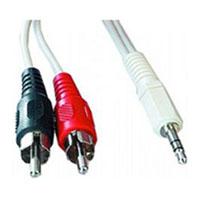 Кабель мультимедійний Jack 3.5mm папа/2RCA папа Cablexpert (CCA-458) Diawest