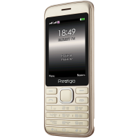 Телефон мобільний Prestigio 1281 Duo Gold (PFP1281DUOGOLD) Diawest